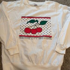 Vintage Traverse City Cherry Tee | Size S/34-36